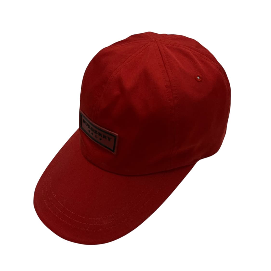 버버리 레드 볼캡 상품이미지5