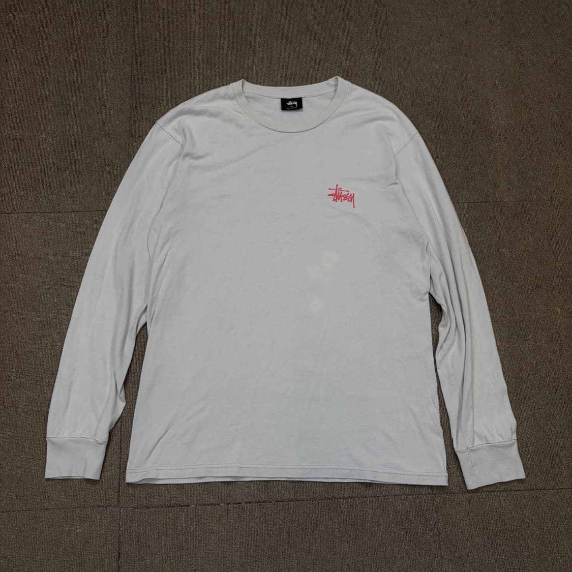 stussy 스투시 스펠아웃 롱슬리브리스 m  상품이미지2