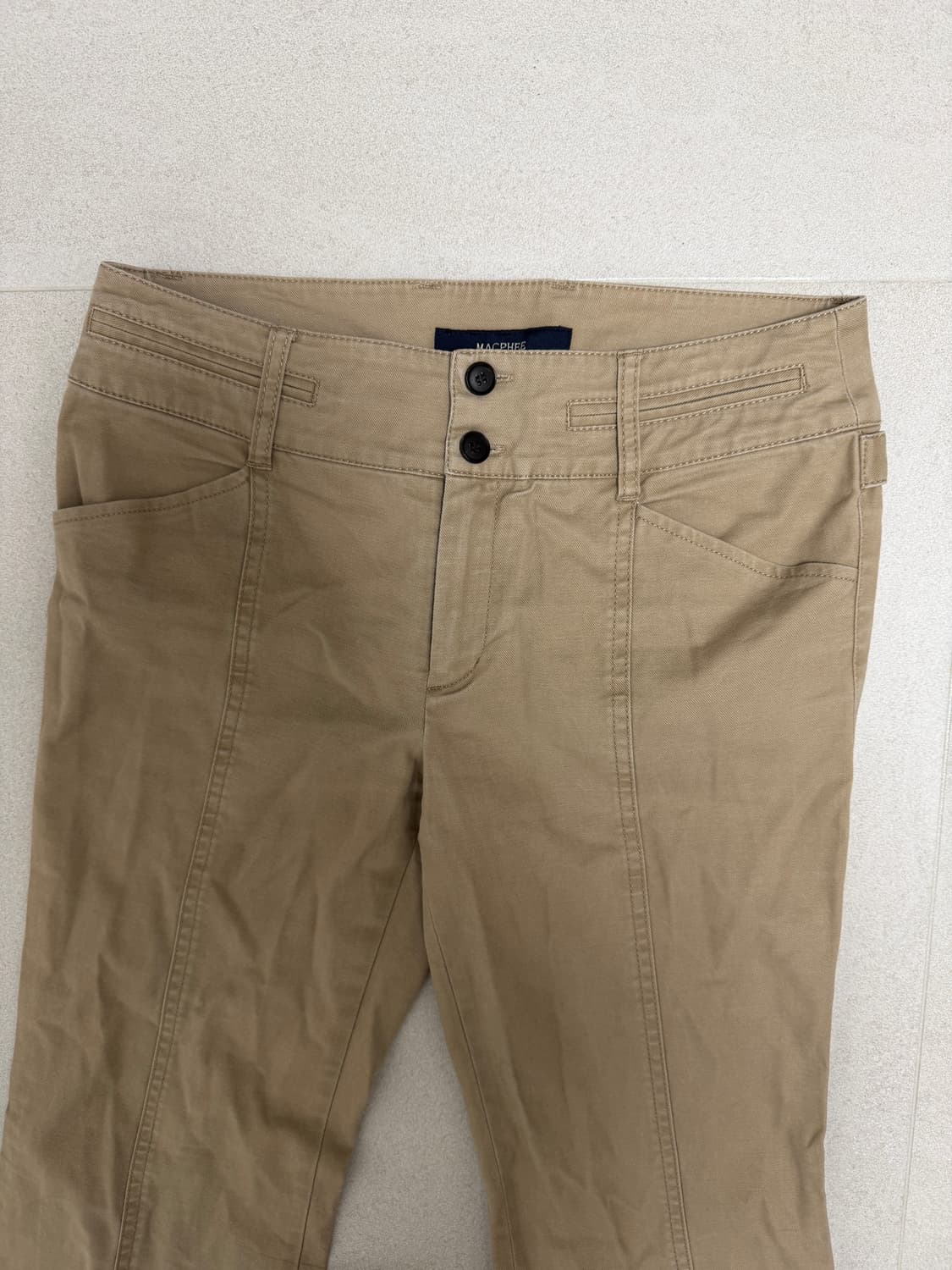 macphee 부츠컷 버튼 팬츠 상품이미지6