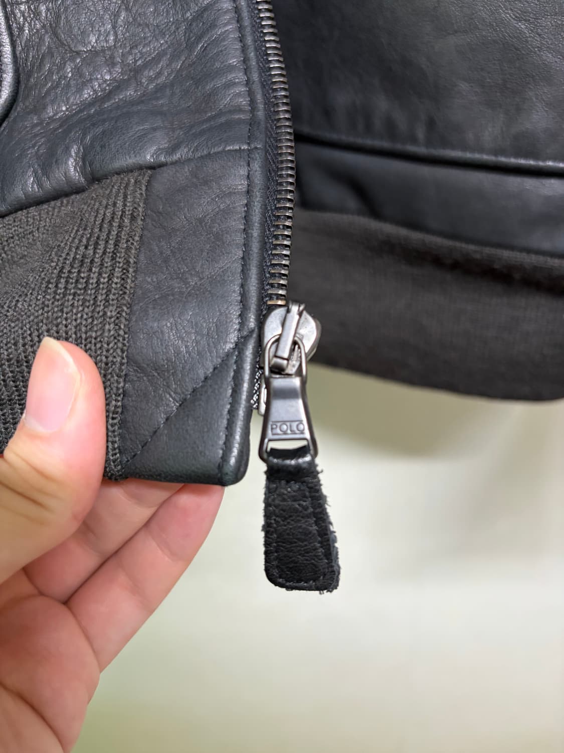 폴로 랄프로렌 a-2 레더자켓 상품이미지4