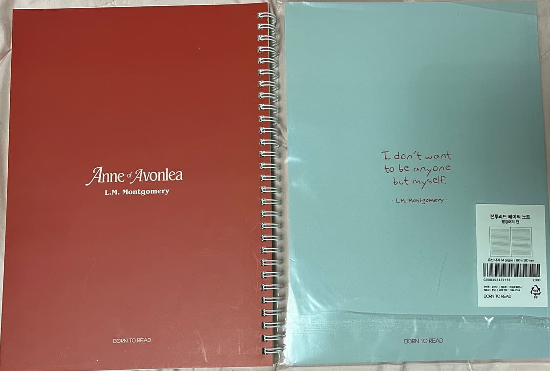 [10월까지처분]빨간머린 앤 노트 세트 상품이미지2