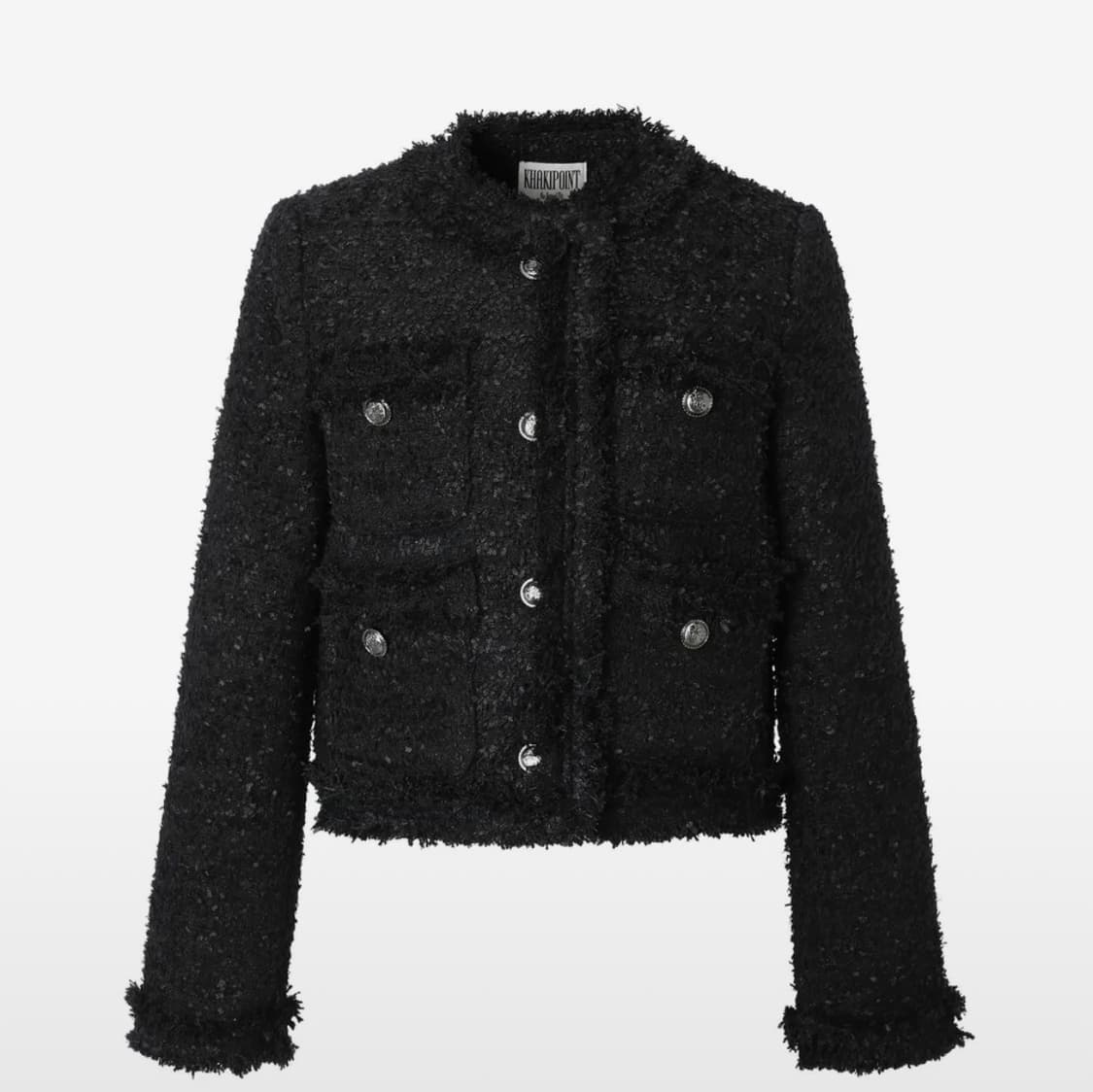 카키포인트 트위드자켓 상품이미지1