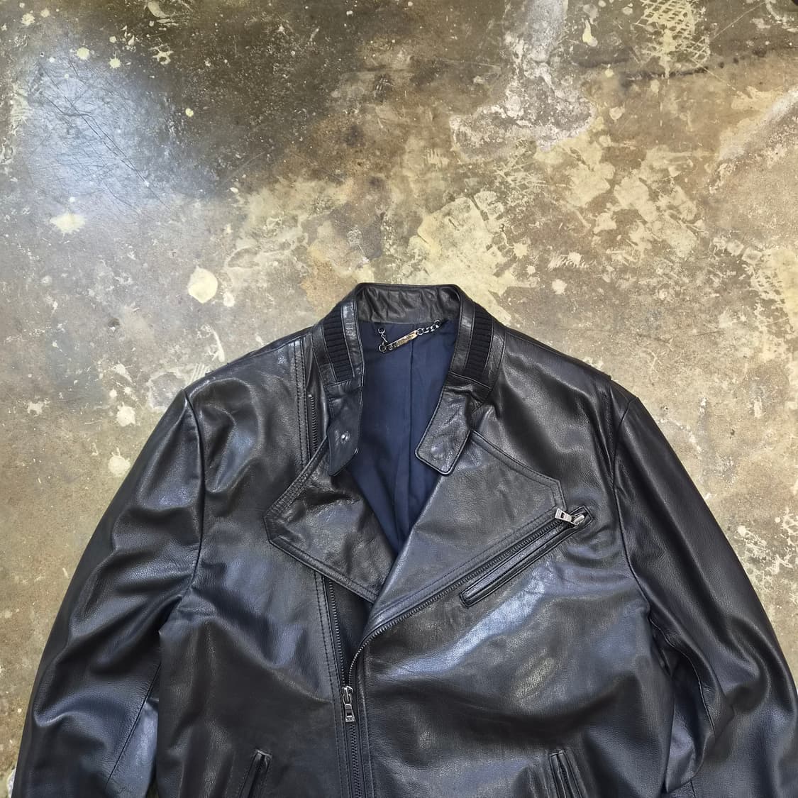 100) 지오송지오 양가죽 라이더자켓 송지오 양가죽자켓 상품이미지3