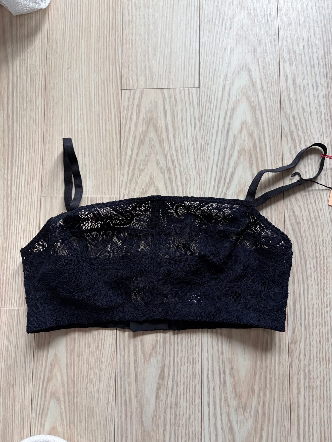 Overneath bustier lacetop 오버니스 레이스브라탑 상품이미지2