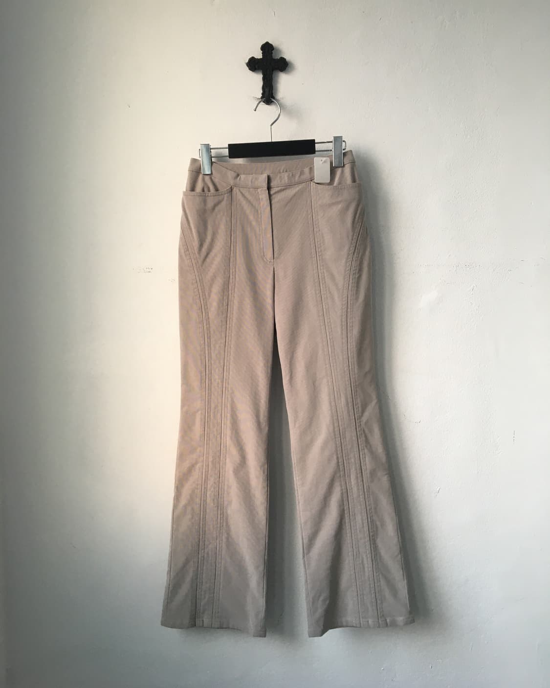 Line detail cotton pants 상품이미지2