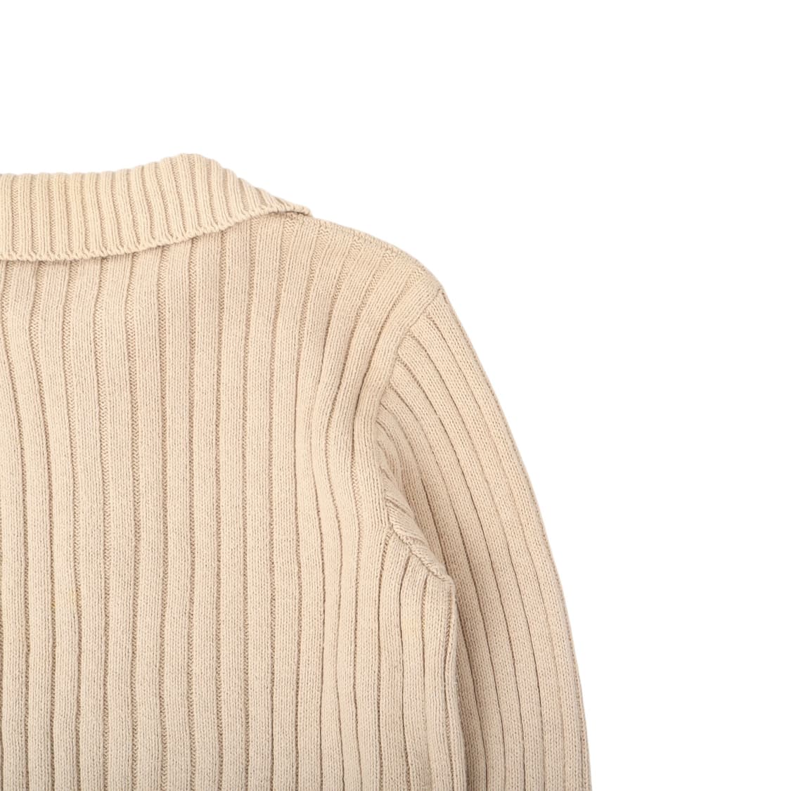 90s 폴로 스포츠 골지 하프집업 니트 상품이미지6