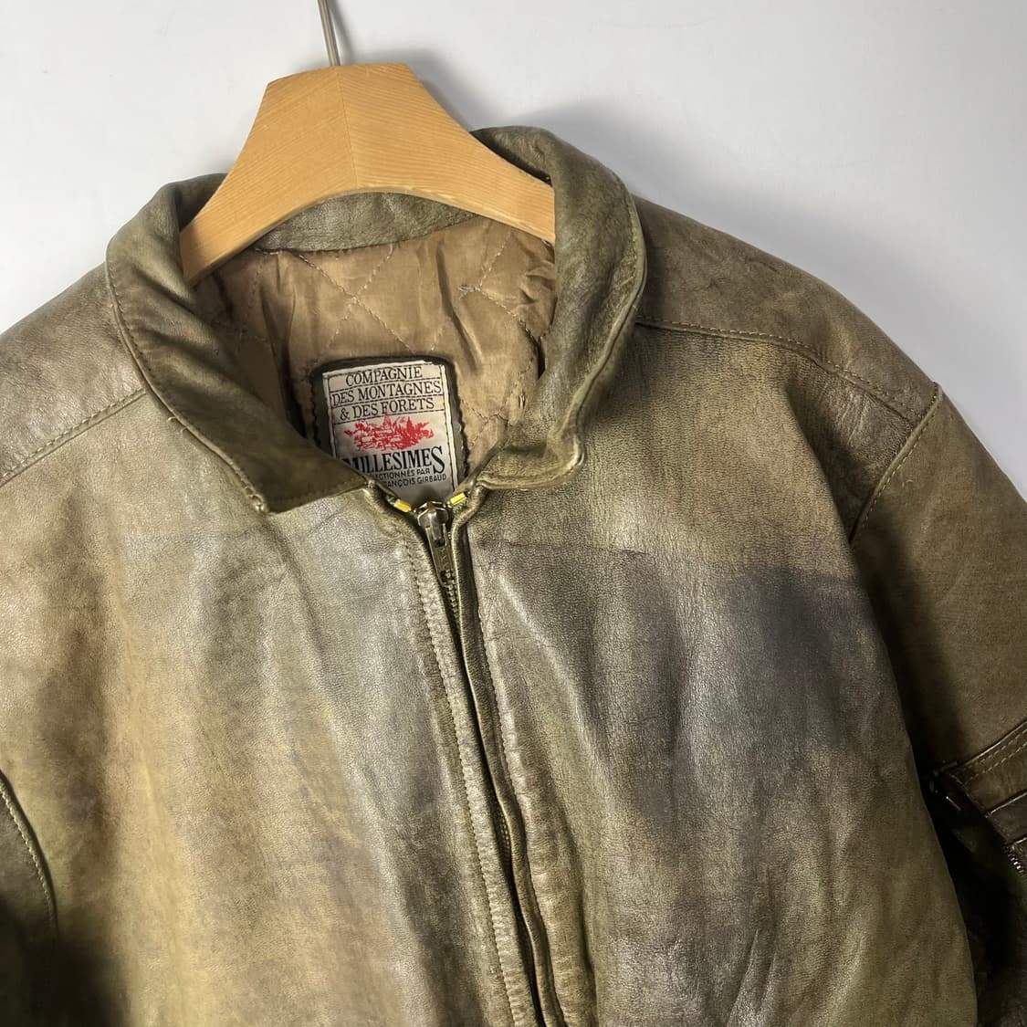 [Marithe] 80s 마리떼프랑소와저버 밀레짐 레더자켓 상품이미지2