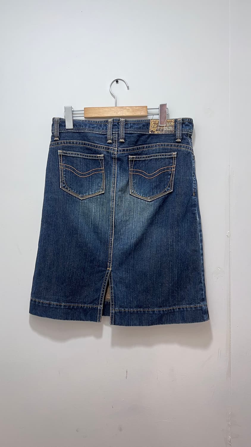 일본브랜드 C-세븐틴 데님 스커트 (32인치) 상품이미지5