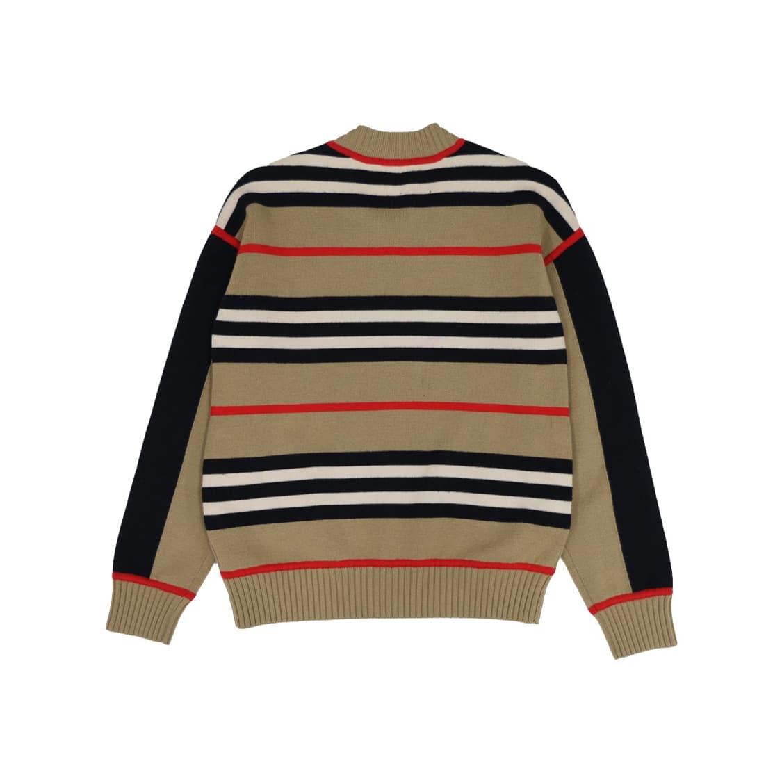 버버리 8030020 키즈 아이콘 스트라이프 집업 가디건 울 베이지  상품이미지2