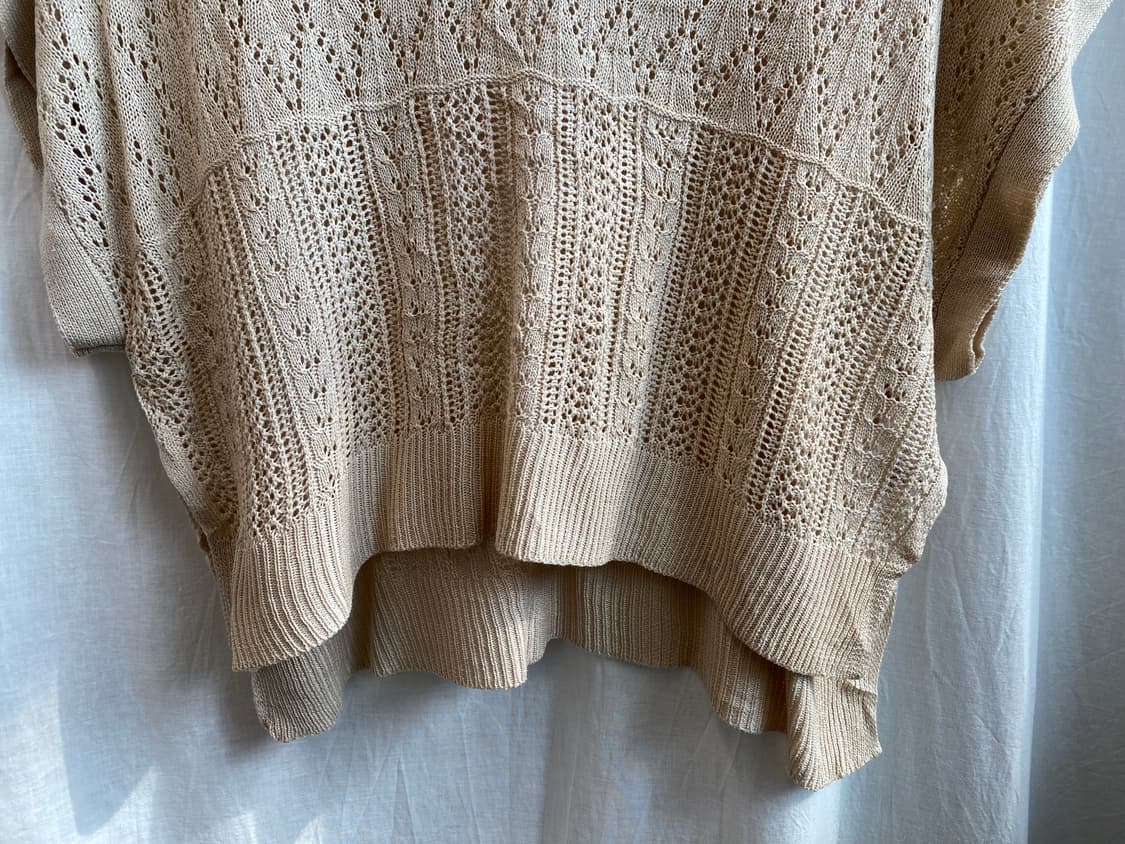 KHALITA 베이지 니트 베스트(F) 상품이미지6