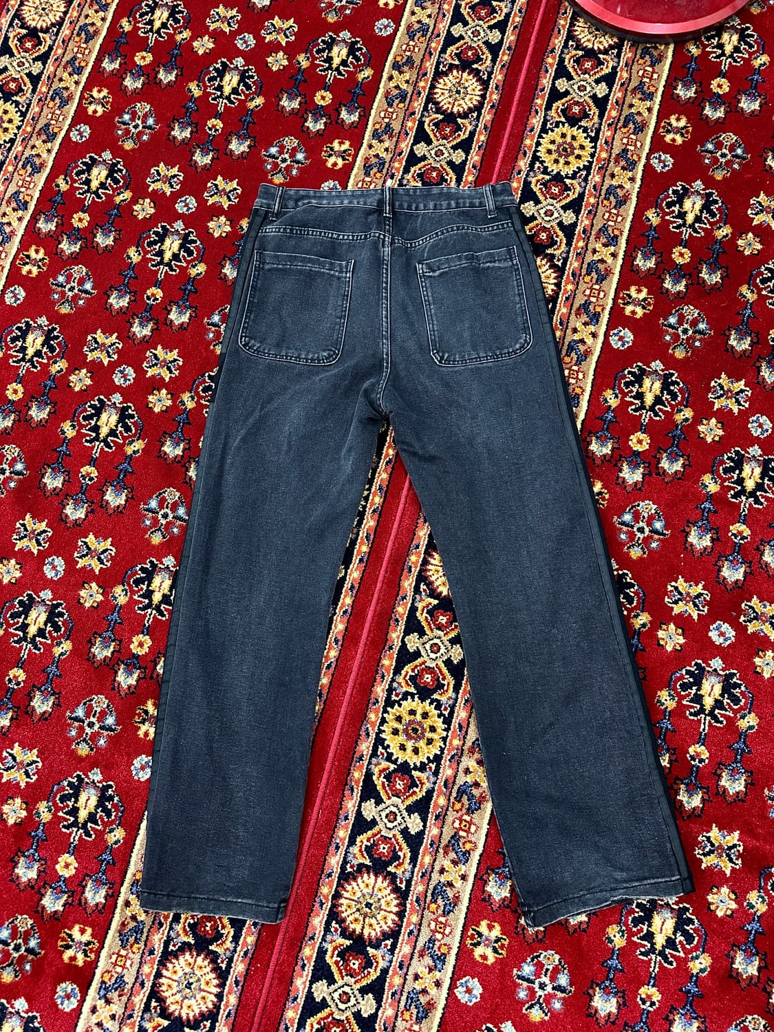 블랙진 삼선줄 커스텀 팬츠 상품이미지8