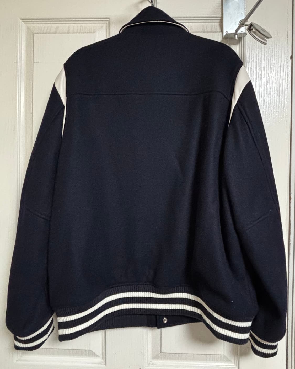 마리떼 프랑소와 저버 바시티 자켓 네이비 L사이즈 상품이미지4