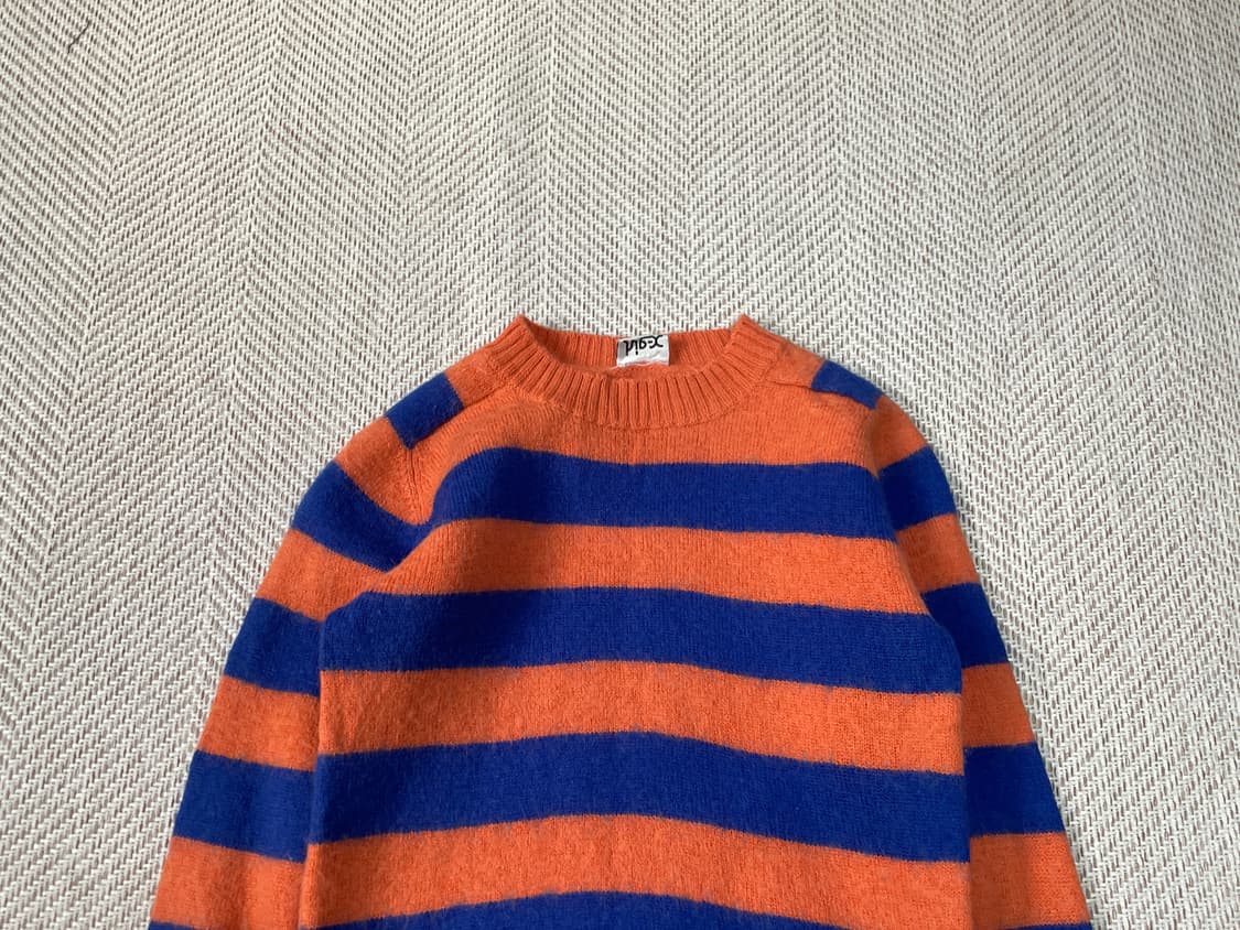 Xgirl 엑스걸 스트라이프 울 니트  J03378 상품이미지3