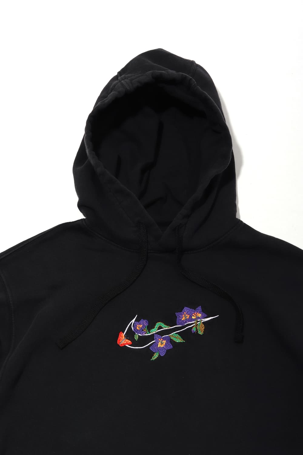 NIKE 플라워 자수 나이트 쉐도우 후드티 size M 상품이미지2