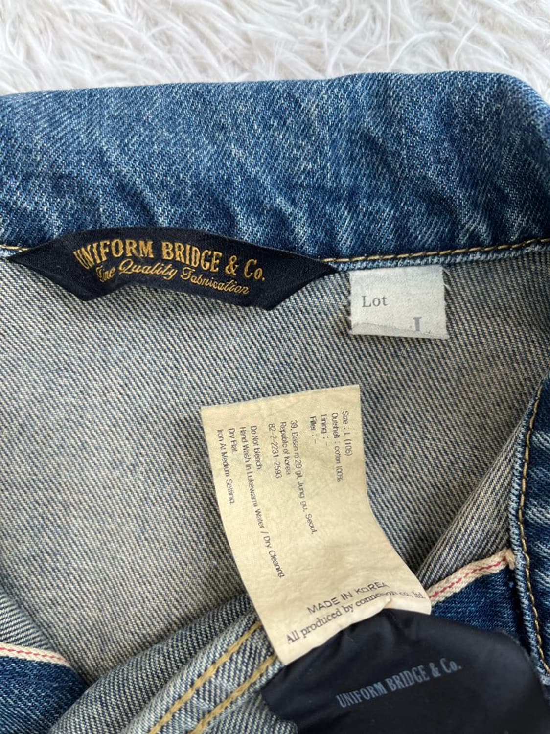 유니폼브릿지 데님 자켓/#3238 상품이미지4