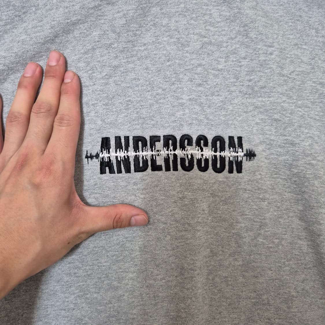 앤더슨벨 코너 리미티드 빅로고 후드티 상품이미지4