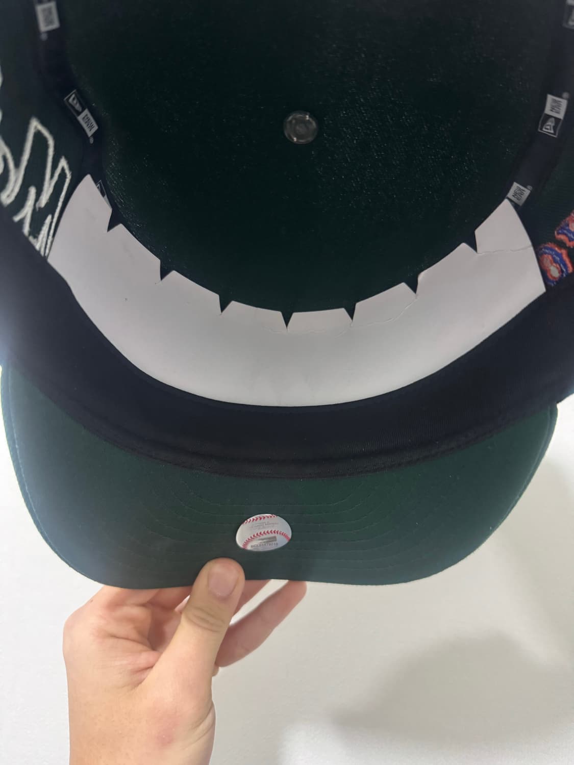 뉴에라 필박스 다크그린 미시착 새제품 734 61.5cm 상품이미지5