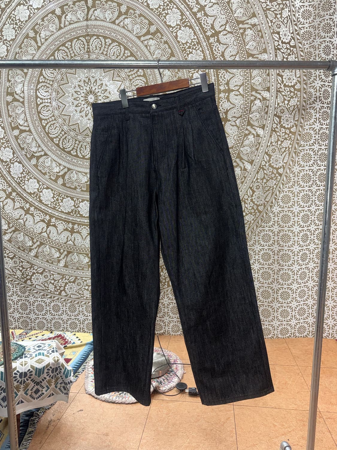 Fottners 투턱 생지 데님팬츠  상품이미지3