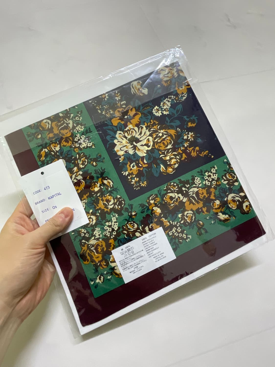 Handkerchief Flower Bandana 상품이미지2