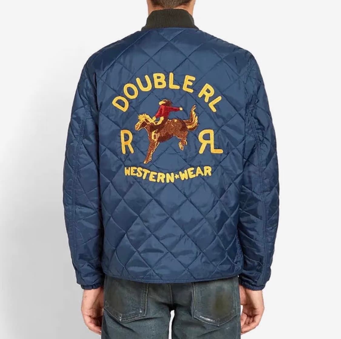 rrl 웨스턴 퀄팅자켓 m 상품이미지1