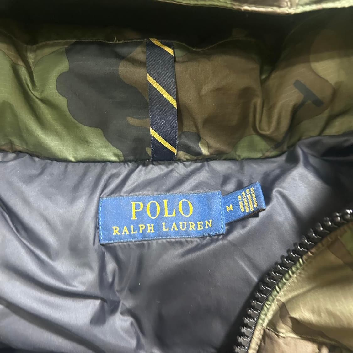 10s 폴로 랄프로렌 카모 다운 패딩 자켓 카모플라주 상품이미지3