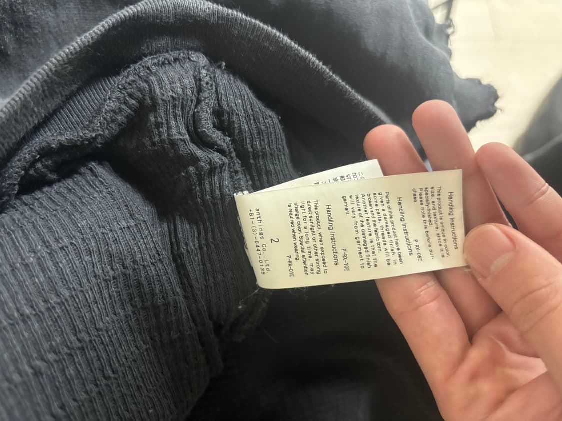 [2] 아프레쎄 후드 집업 블랙 상품이미지3