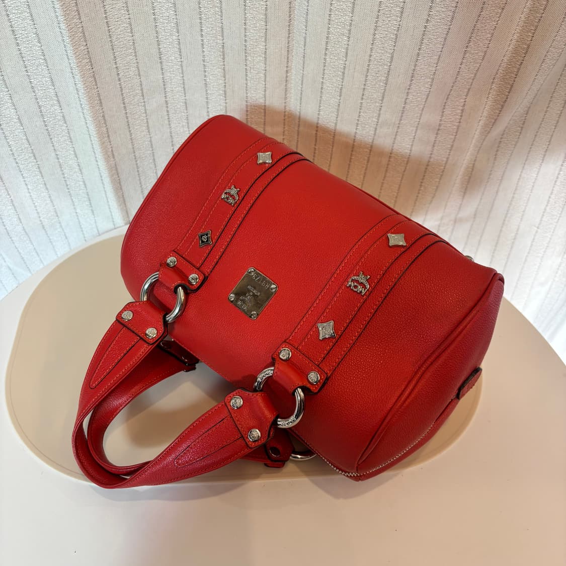 정품 MCM 가죽 토트 백     상품이미지5