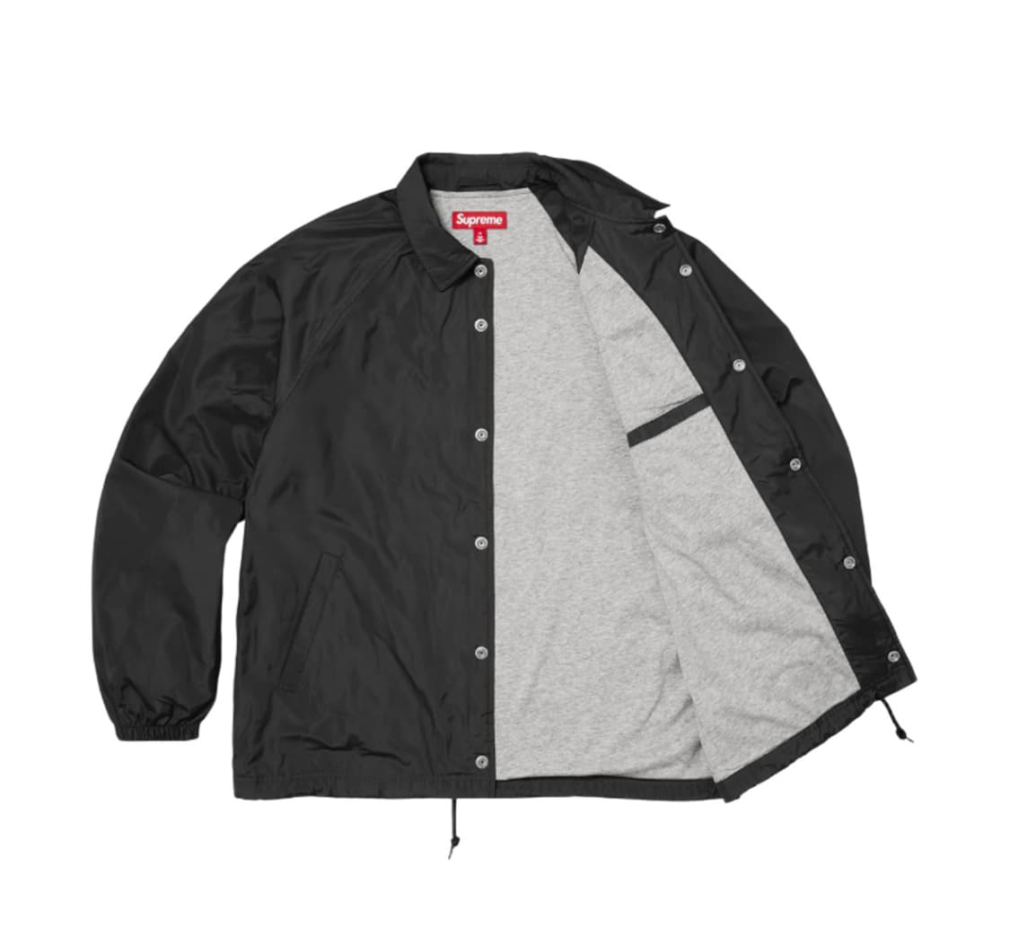 [M]슈프림 올드 잉글리시 아크 코치 자켓 블랙 새상품 상품이미지3