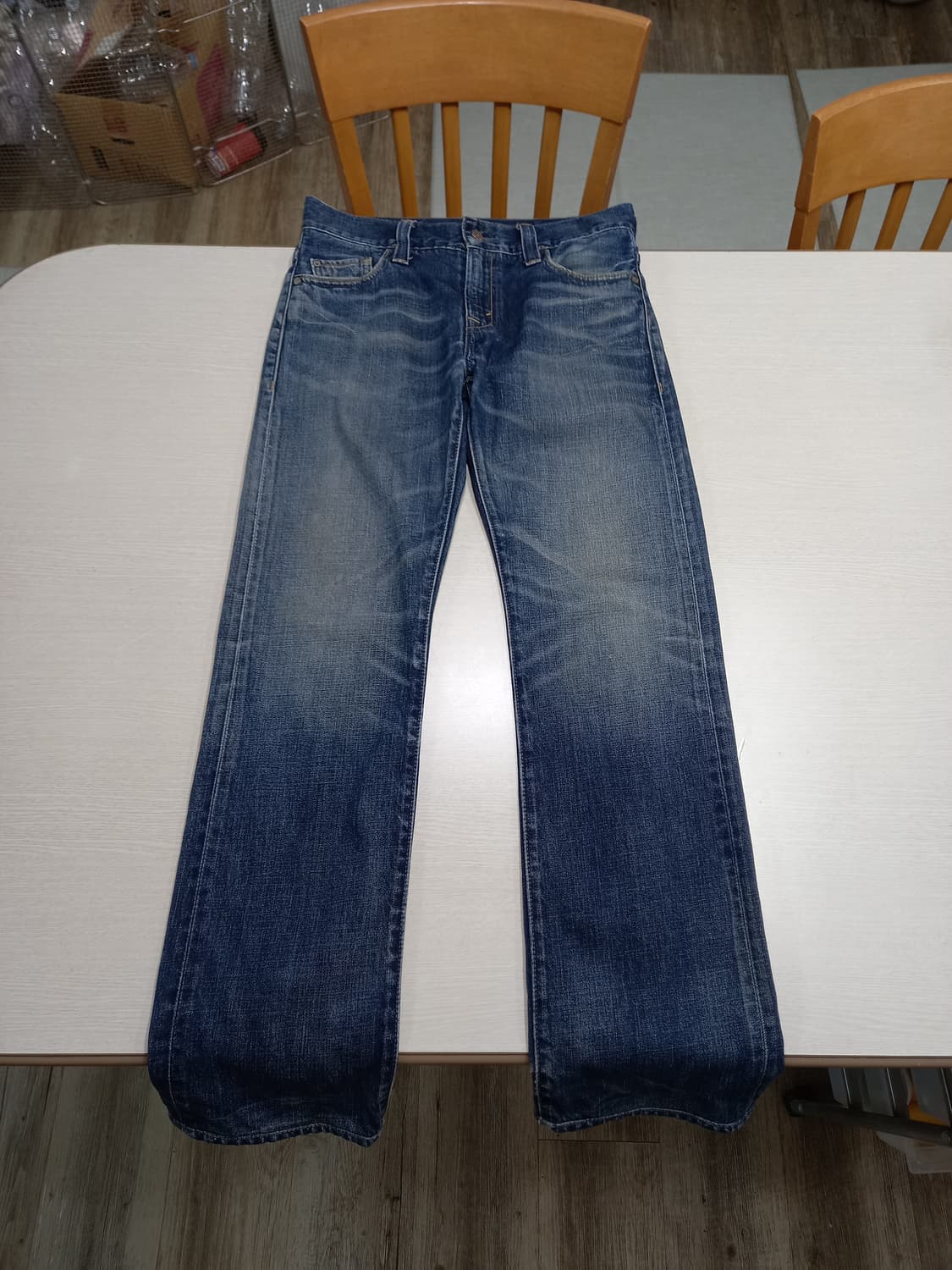 31 리바이스 Primium 워싱 일자진 31-442 상품이미지1