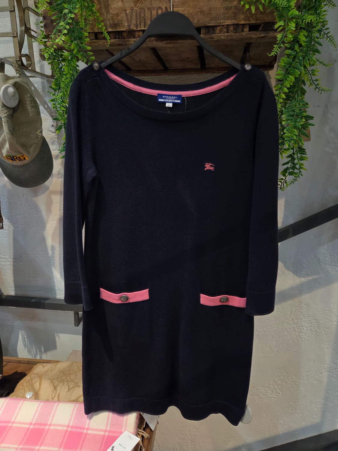BURBERRY 버버리 네이비원피스 상품이미지3