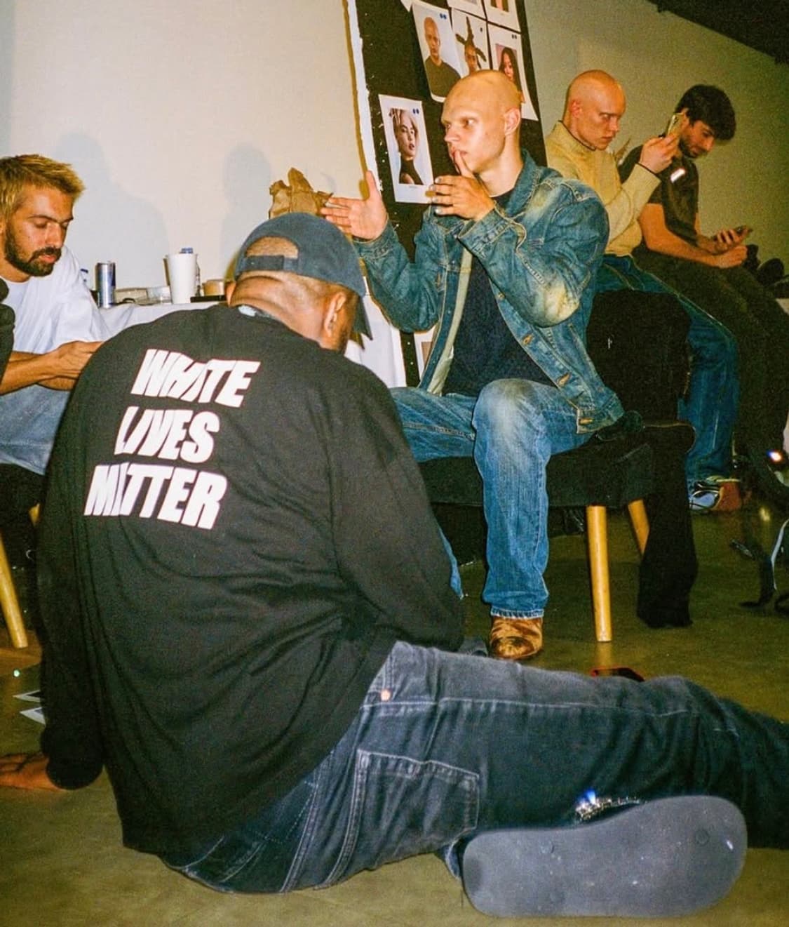 Yeezy White lives matter블랙+화이트 3사이즈 새상품 상품이미지3