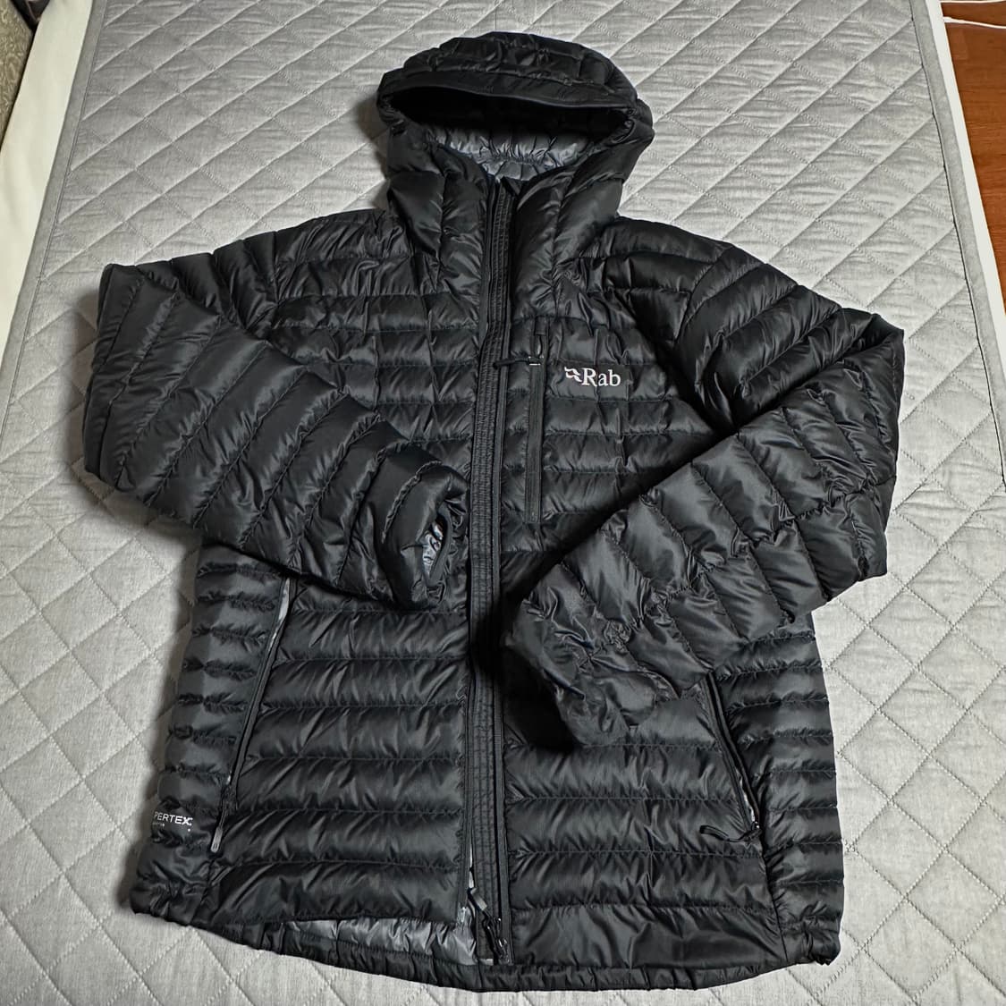 랩 알파인 경량패딩 블랙 L 상품이미지1