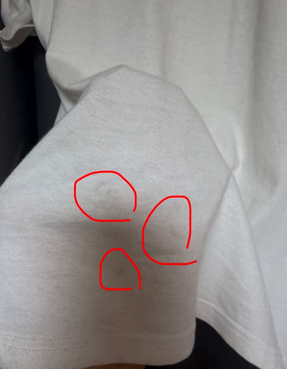 캐피탈 크루넥 반팔 화이트 L 상품이미지4