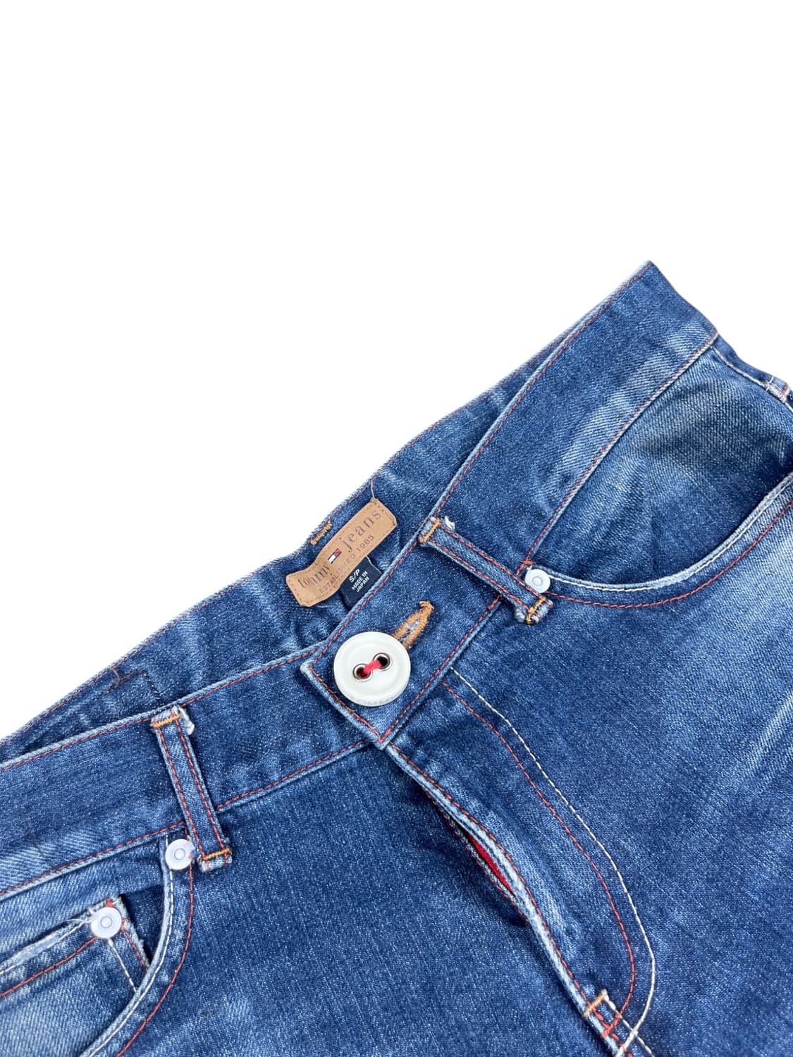 Tommy Girls 백포켓 프린팅 데님 팬츠  상품이미지3