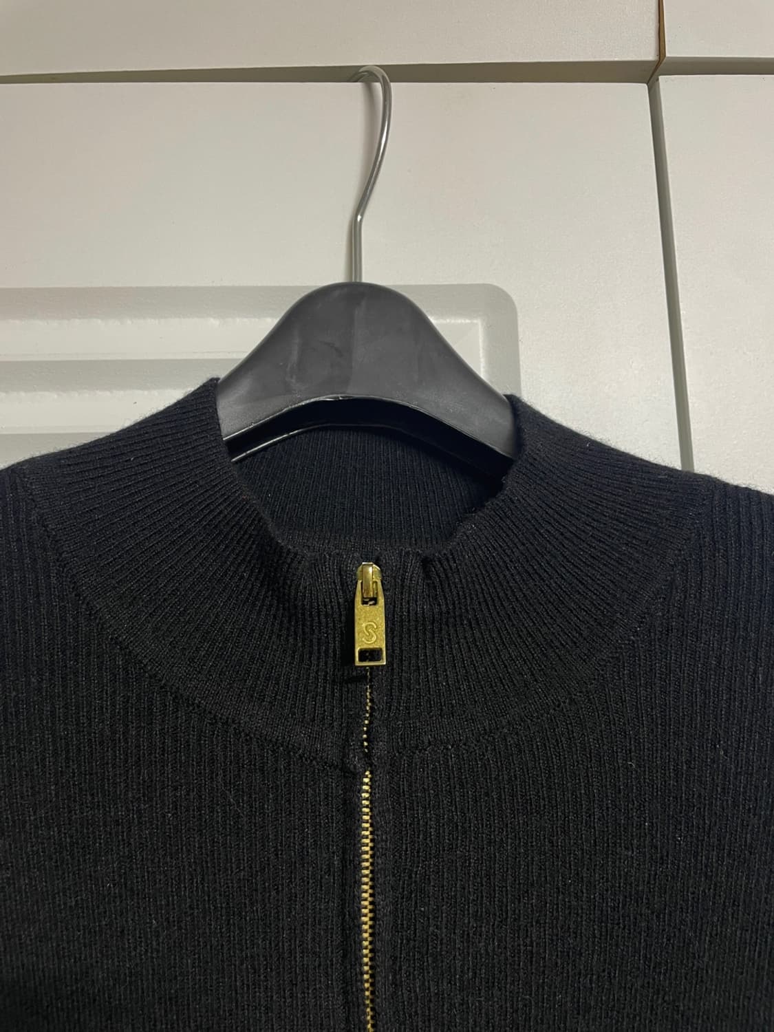 센존 니트 집업 상품이미지3