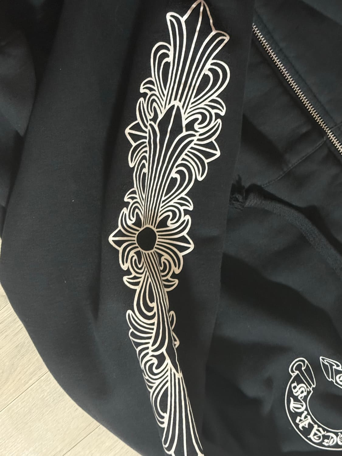 크롬하츠 헤비웨이트 홀스슈 후드집업 xxl 판매 상품이미지9