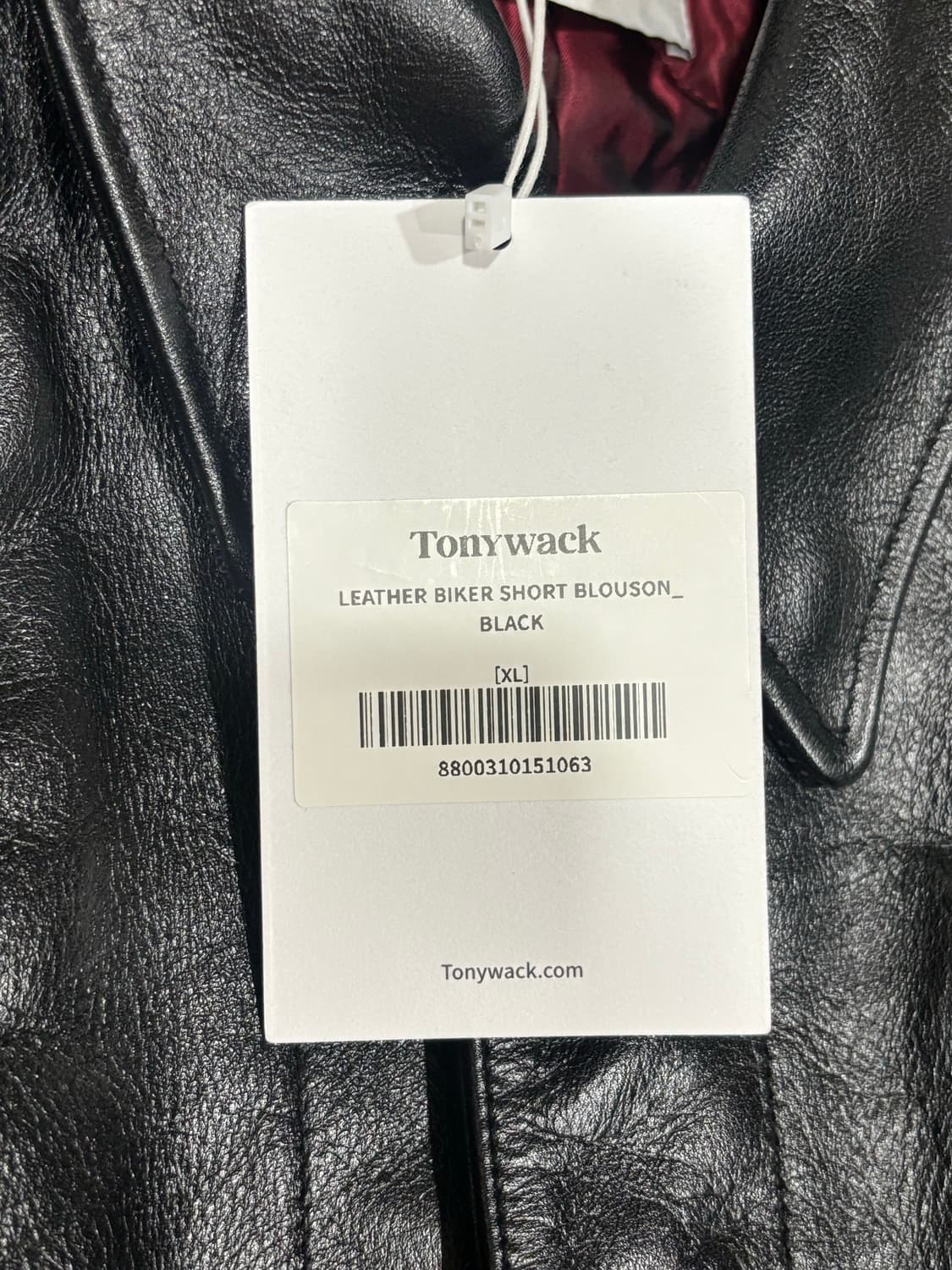 토니웩 레더 블루종 상품이미지2