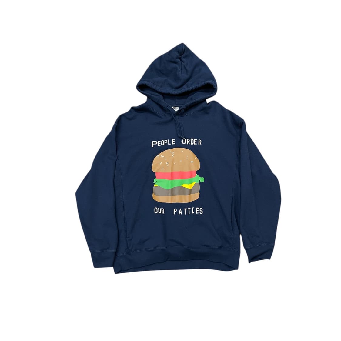 유니클로 스폰지밥 cpfm 햄버거 후드티 상품이미지2