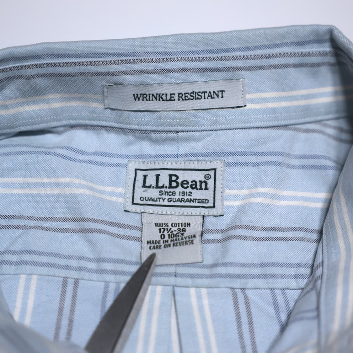 L.L.Bean Wrinkle Resistant Striped Shirt 상품이미지5