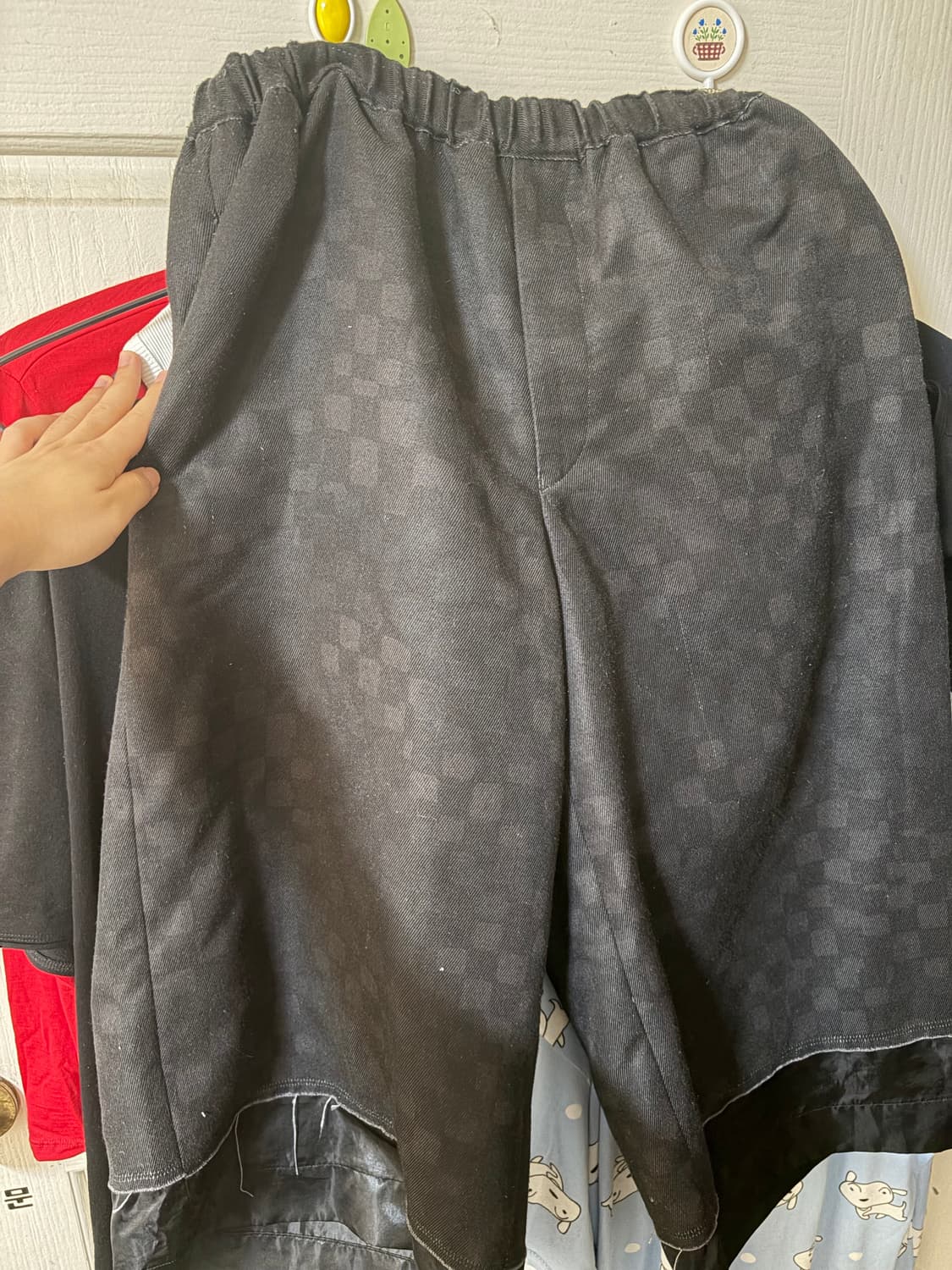 꼼데가르송 블랙 버뮤다팬츠 판매합니다 상품이미지1