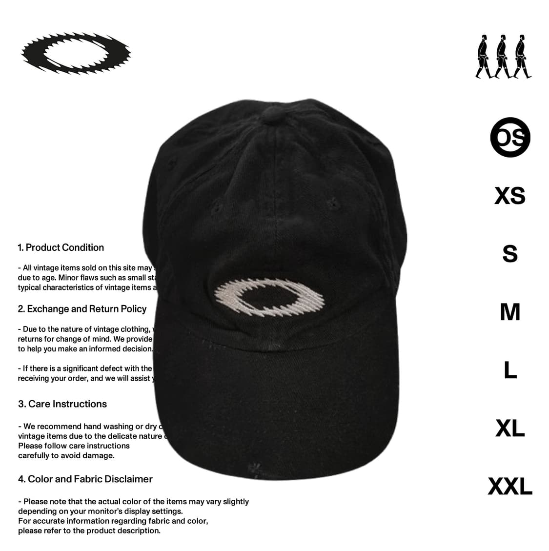 오클리 소프트웨어 스태틱로고 볼캡 상품이미지1