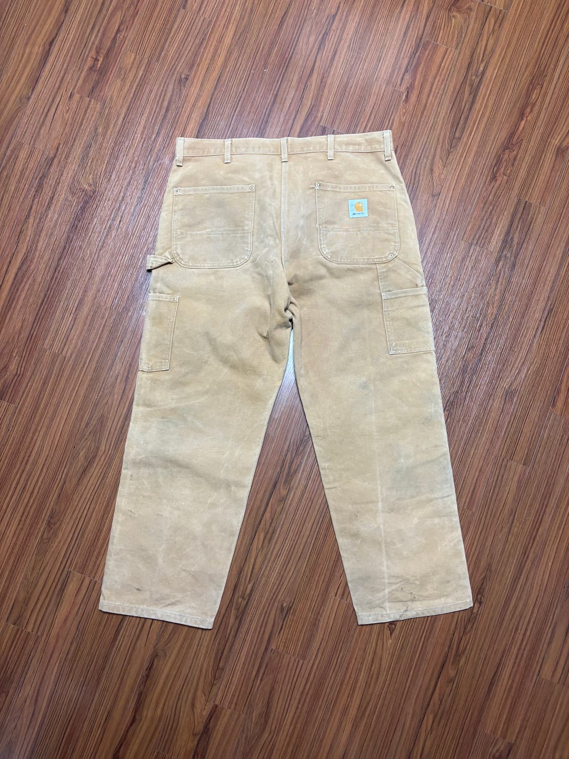 [38X30]90s 칼하트 더블니 Made in USA 상품이미지2
