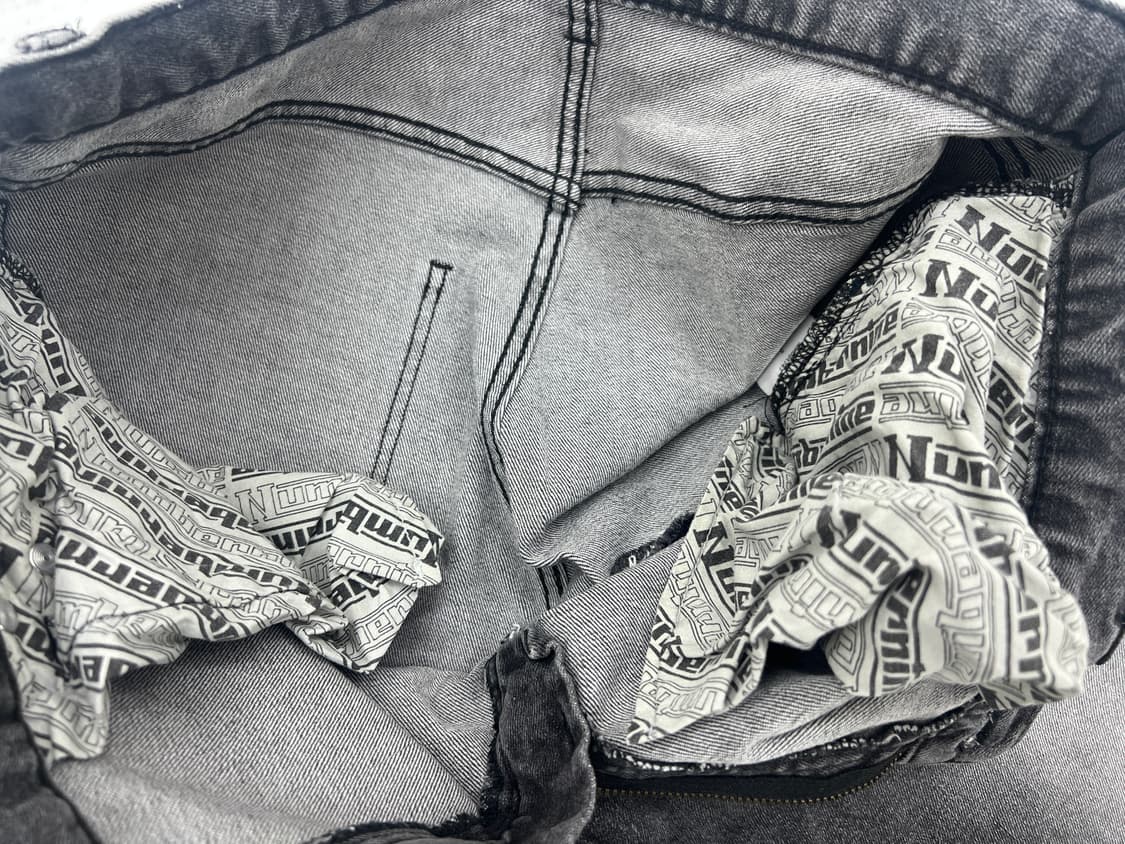 넘버나인 총알 스트레치 그런지 데님 복각판 상품이미지6