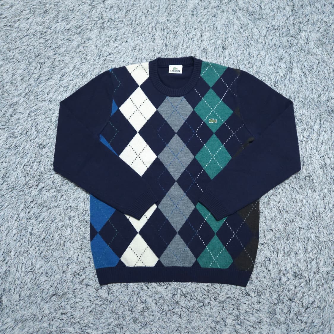 라코스테)95 남자 모직 라운드니트 / 왕눈이샵 상품이미지1