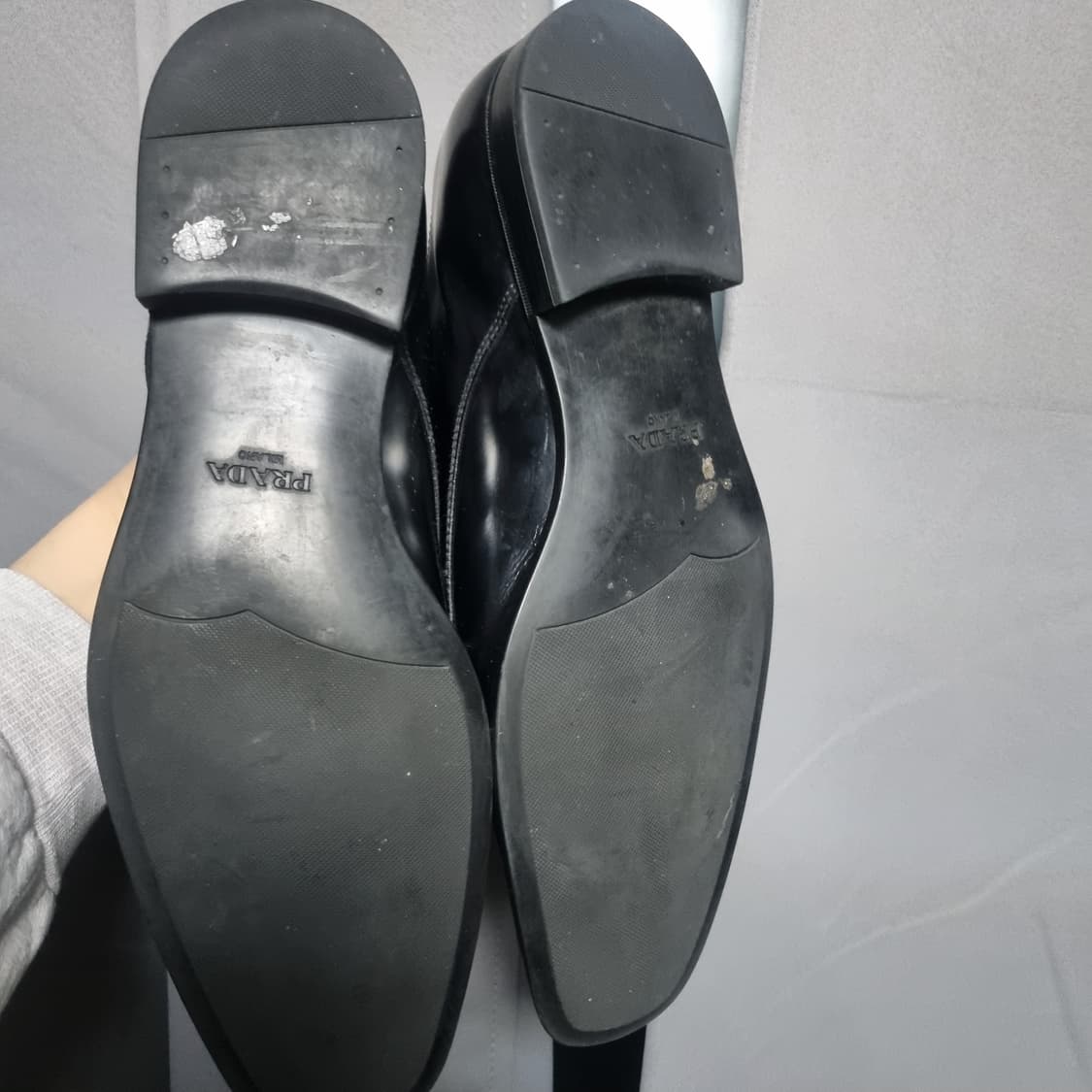 프라다 더비 슈즈 uk8 상품이미지4