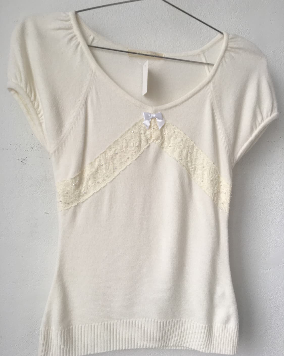 Lace trimming knit 상품이미지4