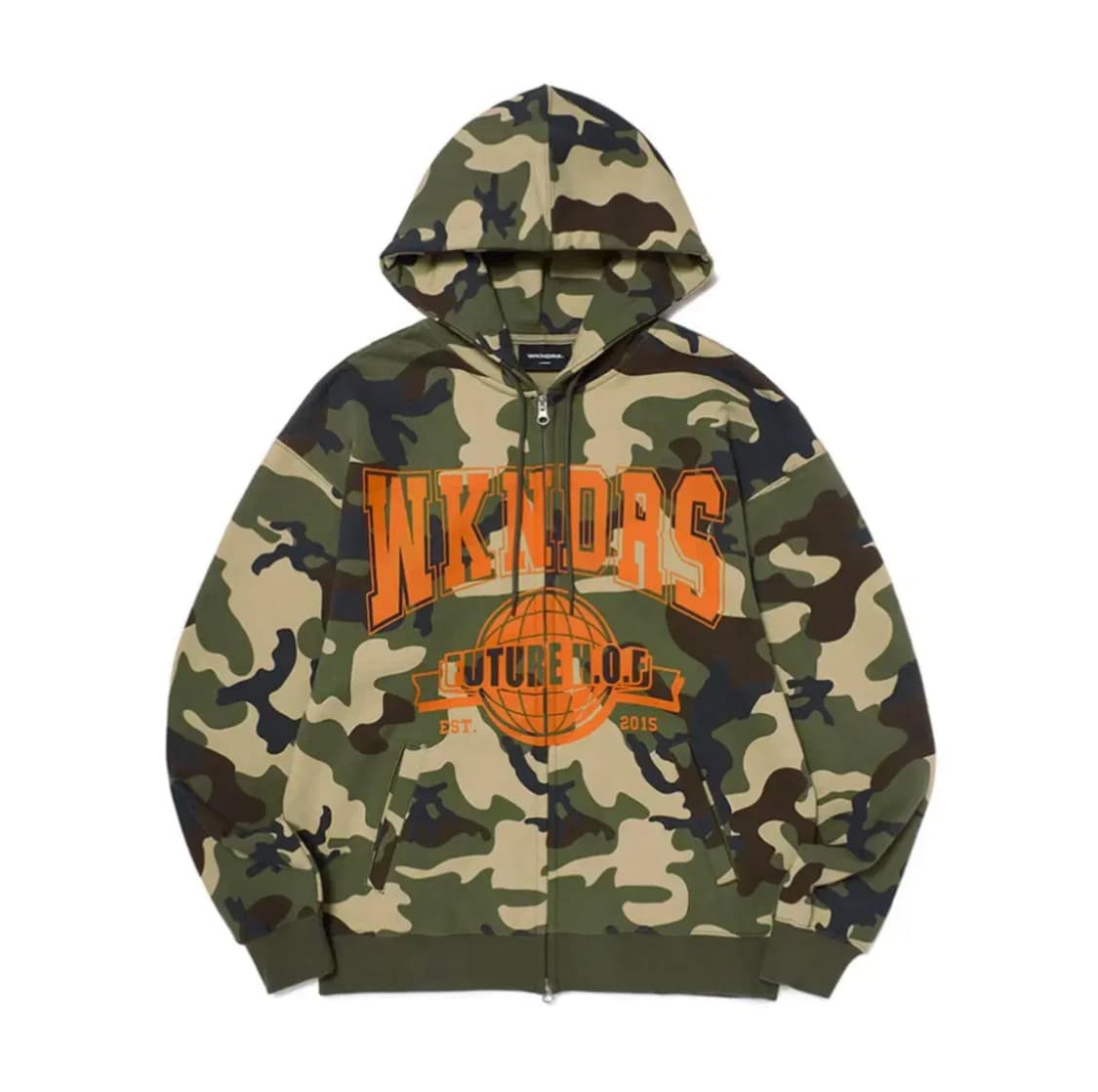 위캔더스 H.O.F ZIPUP HOODIE (CAMO) 상품이미지1