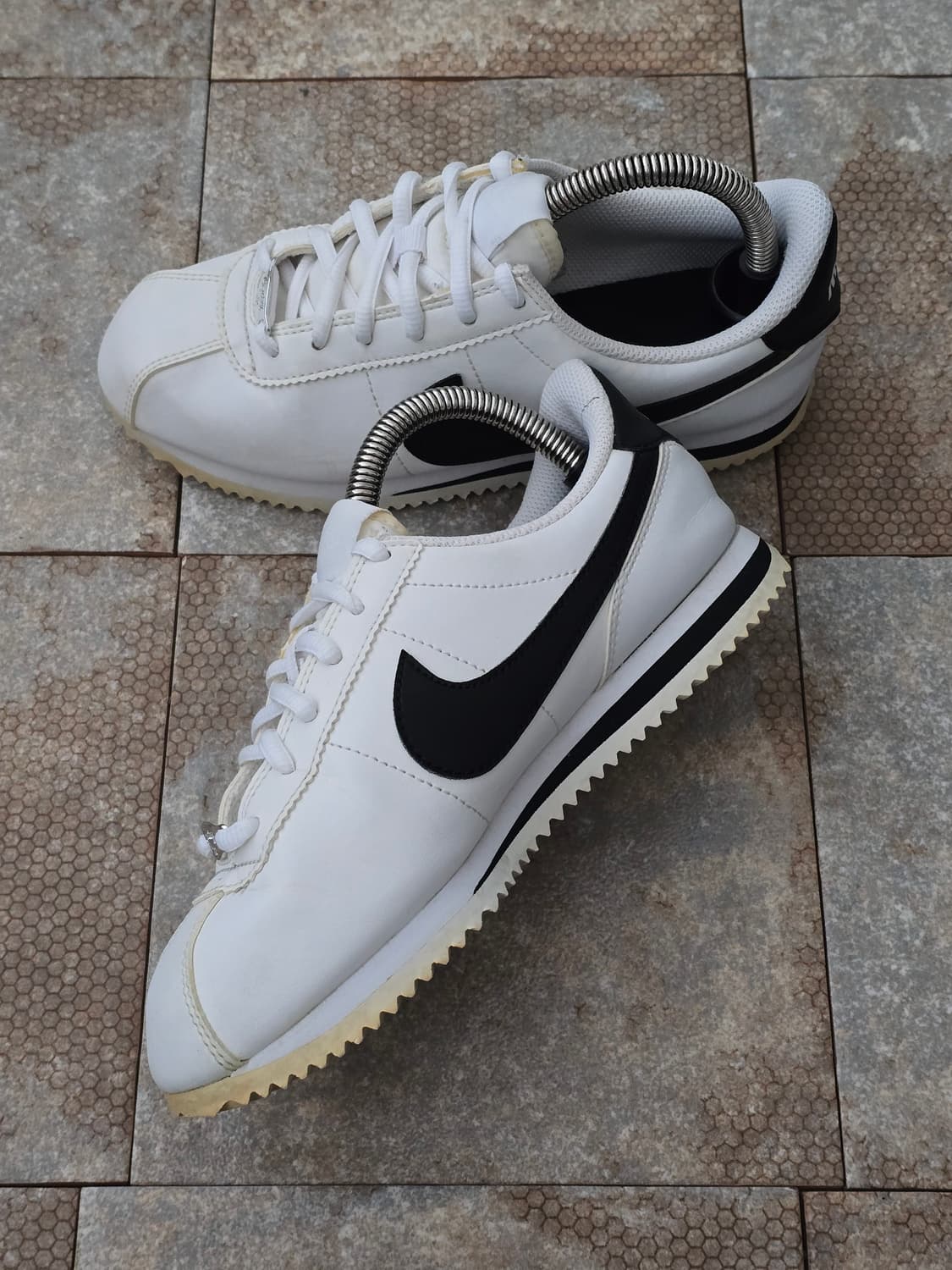 (230)나이키 코르테즈 흰검  상품이미지5