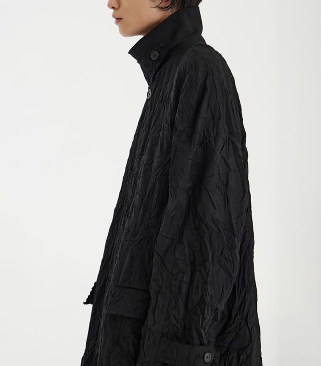 [L] 유스 24ss 크리즈 컷오프 맥코트 상품이미지1