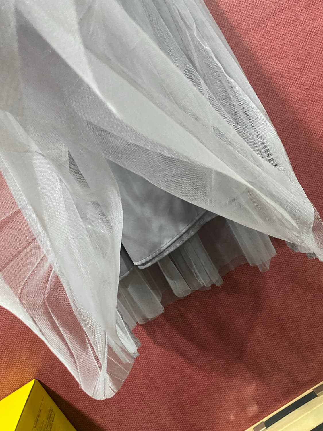 회색 롱 샤 스커트 상품이미지6